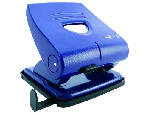 Furador rapesco 827-p azul 2 furos capacidade 30 folhas , Rapesco , 155356 , 5018505028097